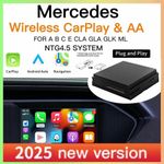 Wireless CarPlay Android Auto Module for Mercedes NTG4.5 Becker 2011-2016