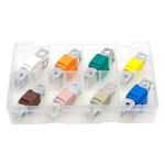 20Pcs Assorted Box of Mega Fuses Fuse All Amps 100 125 150 175 200 225 250 500