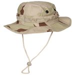 US MILITARY GI BOONIE RIPSTOP ARMY JUNGLE BUSH SUN HAT 3-COLOUR DESERT CAMO S-XL