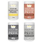 Modelling Paste Textur Paste | Acrylic Paste | 3 Colours | Various Capacities