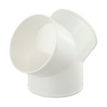Enhance For Extractor Fans Efficiency with PVC Y Shape Ducting Splitter