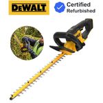 Dewalt DCMHT562N XR Cordless 55cm Hedge Trimmer Cutter 19mm Cutting Width - Bare