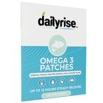 Omega 3 Patches – 60 Fabric Patches | Heart & Brain Support | Dailyrise