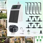 Solar Automatic Plant Watering Kit with Irrigation Timer for Garden