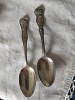 General Joffre AA Plate Earl Kitchener WW1 Patriotic  Spoons