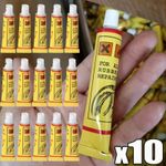 10x Rubber Solution Cement Bike Tyre Puncture Repair Glue Tube UK