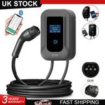 2026 New Electric Home Car Charger 7kW EV Wall Box Type 2 Single Phase