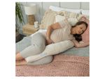 New DreamGenii Pregnancy Support and Feeding Pillow Beige Cotton jersey SELL £55
