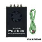 WEB-888 SDR Radio Receiver with 16bit ADC 62M Bandwidth GPS Module for HF VHF
