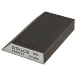 180 GRIT FOAM SANDING BLOCK ANGLED Wet/Dry Extra Fine Abrasive Sandpaper Sponge
