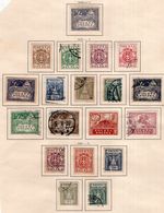 POLAND, YEAR 1919, 19 STAMPS LOT, MH - USED