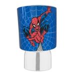 Marvel Lamp - Blue Spiderman Touch lamp -3 settings boys bedroom night light