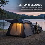 Camping Tent, Car Rear Tent Automatic Setup