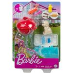Barbie Mini Playset & Pet Outdoor Barbeque BBQ Childrens Toy Furniture Mattel