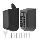 Outdoor High Security Wall Mounted Push Button Key Safe Box Lock Storage 4 Digit