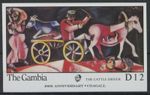 Gambia 1987 : Art / Chagall - Good Very Fine MNH Imperf Sheet