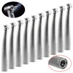 1-10X Dental Fiber Optic High Speed turbine handpiece Quick Coupler 6H YB6 UK