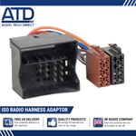 ISO Radio Harness For Mini One Cooper BMW Wiring Loom Adaptor Quadlock PC2-75-4
