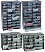Storage Cabinet Multi Drawer Unit small bit craft Diy Tool Organiser Home Garage