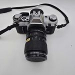 Vintage Canon AE-1 35mm SLR Film Camera + 35-70mm Zoom Lens