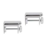 2 Pieces Headset Hanger under Desk Headphone Holder Rack Storage Hook