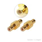 SMB male to male Coupler Adapter Aerial CCTV DAB Antenna Port Socket Converter
