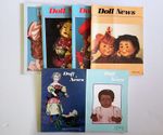 Doll News Vintage Magazine Lot United Federation of Doll Club Doll Collectors 