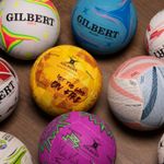 Gilbert Netball Training Balls - Overprint Pack Of 5 Balls - Size: 5 - FREE p&p