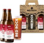 Christmas Beer Gift Set with Glass 2 x 500ml Beers Gift Box Xmas Ale Festive Ale