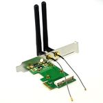 AKORD Mini PCI-E To PCI-E x1 Wireless Adapter With 2.4G Double Antenna