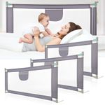 1.5-2M Bed Safety Guards Folding Child Toddler Bed Rail Safety Protection Fxidnx