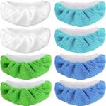 8pcs Steam Mop Pads for Handheld Steam Cleaner, Microfiber Cloths Cover 