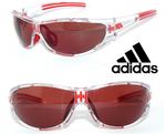 ADIDAS SUNGLASSES CLEAR RED POLARIZED a127 s evil eye a135 a126 a267 EYEGLASSES
