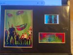 6x4  suicide squad  film cell display
