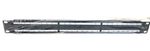 Videk Cat6 UTP Unshielded Cat6 Patch Panel 24 Port RJ45 - patch panel - 1U 8623E