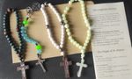 4 Random Anglican rosary beads Church of England prayer Handmade Catholic Jesus