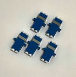 LC-SM for Duplex Singlemode Optical for Duplexer Bare Optic Fiber Connector 5pcs