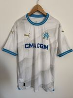 Olympique Marseille 23-24 Home Shirt Aubameyang 10 Men’s XL Puma Football Jersey