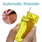 Automatic Needle Threader Most Effective Easy to Use DIY Home Sewing Tool x2