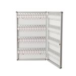 Outdoor Metal Key Safe Box Security Wall Mounted Lockable Large 96 Key Key Case