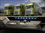 New Gen DAF XF XG XG+Dashboard Storage Tray Holder + Mounting Pads  3D PRINTED