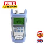 Accurate Fiber Optic Power Meter with Backlight - 850-1650nm Wavelength Range