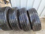 4 Mk7 Transit Wheels 215/65R16C age related Scuffs,sold as seen