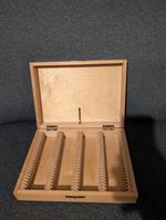 Vintage ROWI 35mm Slide Case Holds 100 Slides