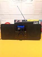 Audizio ROME DAB+/FM Internet Radio with Bluetooth, Wi-Fi, Wood Effect Brown