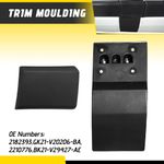 2PCS For Ford Transit Custom N/S Left Centre Moulding Fuel Filler Cap Black UK