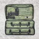 Saber Terrain X Rod Pod 3 Rods Complete Set Carp Fishing Equipment #B30