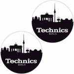 Technics SlipMats BERLIN Skyline (Pair) Technics Logo MAGMA Original DJ Slip Mat