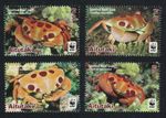 Spotted Reef Crab 4v Aitutaki 2014 MNH SG#823-826