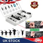 100 pieces Fender Liner Fastener Rivet Push Clips Retainer 6 sizes Universal